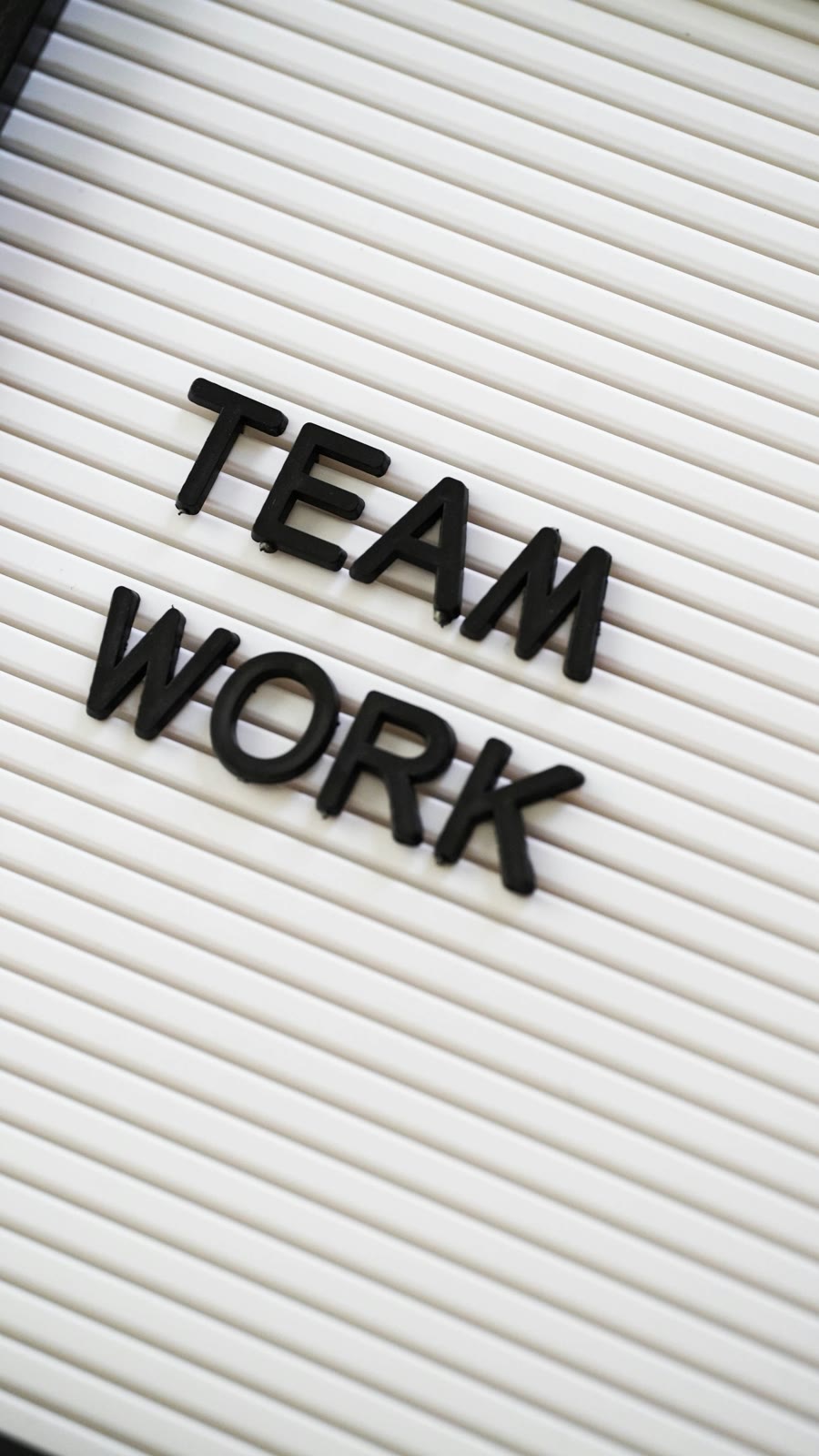 Team work sign