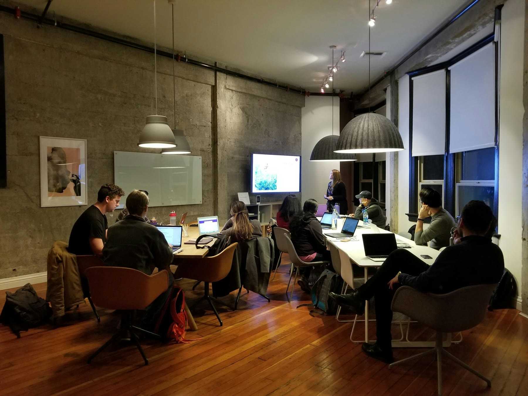 Team workshop in progress